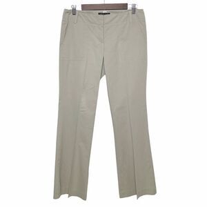 Theory Bootcut Trousers Khaki Size 6